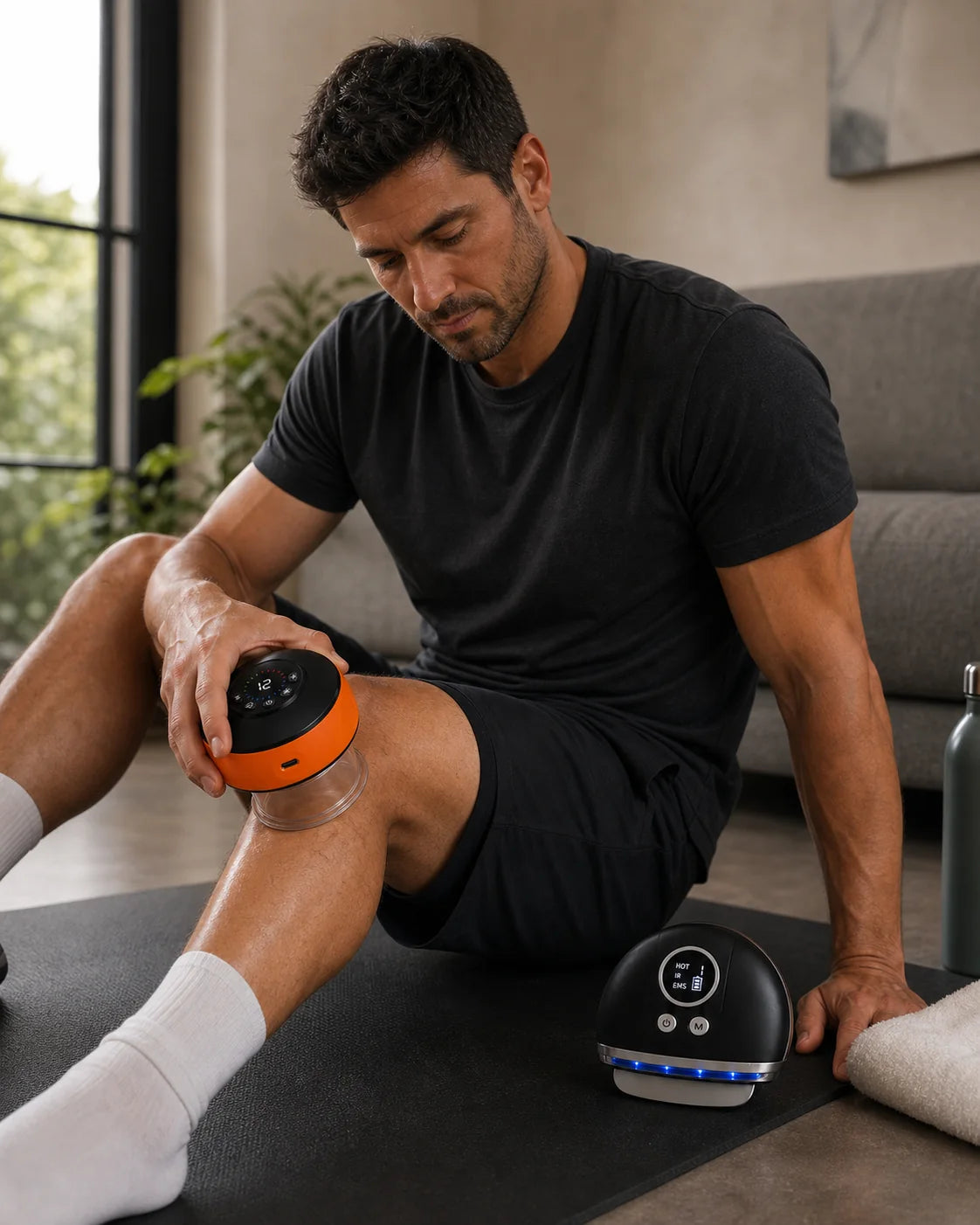 Active Reset Duo use case between active days at home