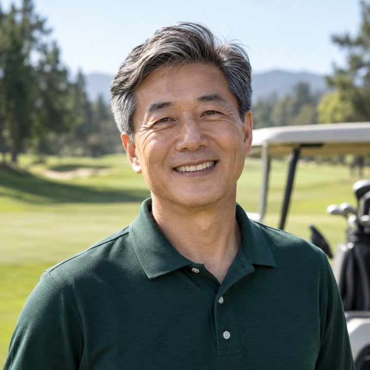 AI-generated testing portrait representing James L.